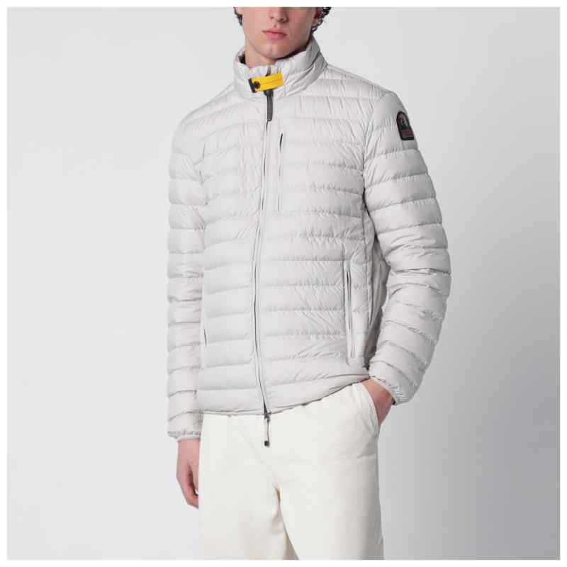 Parajumpers Pelican-colored Ugo short quilted down jacket Parajumpers Pelican-colored Ugo short quilted down jacket, theFeinheit