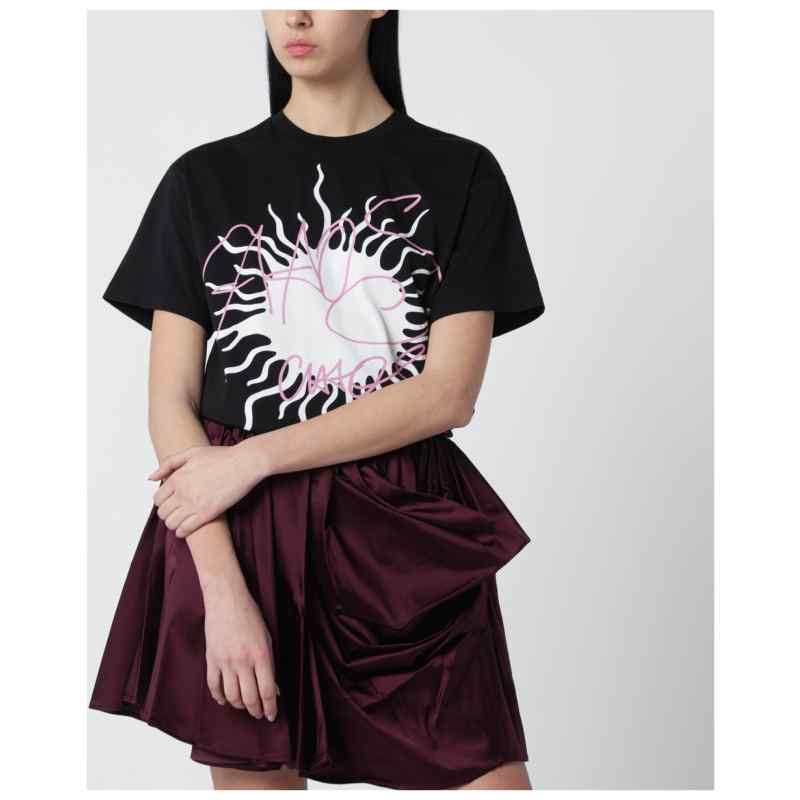 Vivienne Westwood Black T-shirt with logo print, theFeinheit