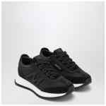 Moncler Pacey2 sneakers in black suede and nubuck