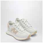 Moncler Pacey2 sneaker in white canvas and leather