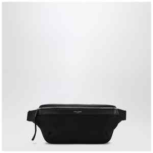 Saint Laurent Black canvas crossbody bag