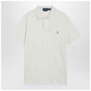 Polo Ralph Lauren Cream-colored cotton Custom Slim-Fit polo shirt