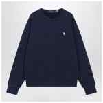 Polo Ralph Lauren Navy blue cotton crew-neck sweatshirt