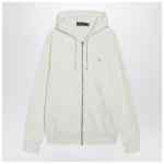 Polo Ralph Lauren Ivory cotton zip-up sweatshirt