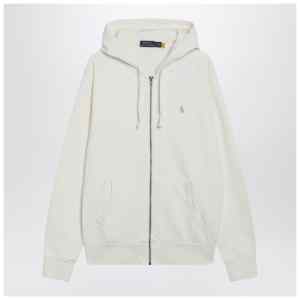 Polo Ralph Lauren Ivory cotton zip-up sweatshirt