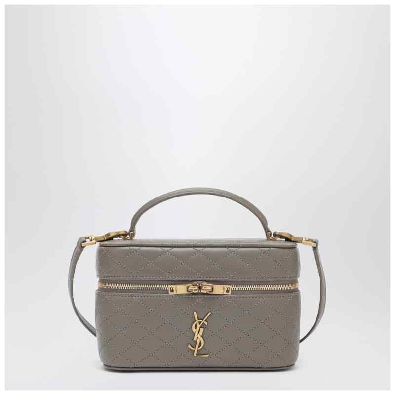 Saint Laurent Gaby Vanity Bag in taupe, theFeinheit