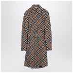 Burberry Check wool blend chemise dress