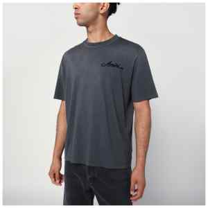 AMIRI Washed black cotton T-shirt