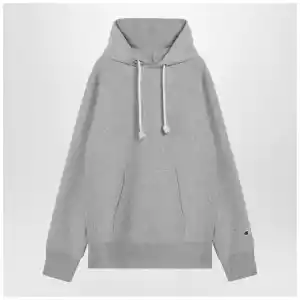 Champion Light grey cotton hoodie