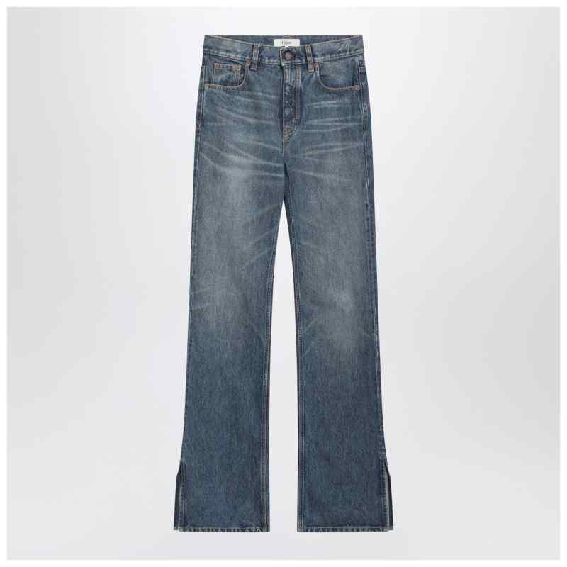 Chlo&eacute; Blue jeans with slits, theFeinheit