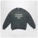 Acne Studios Zip sweater logo black