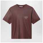 Acne Studios Logo short sleeved t-shirt Chocolate