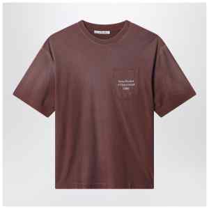 Acne Studios Logo short sleeved t-shirt Chocolate