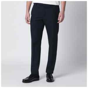 PT Torino Blue slim-fit cotton-blend trousers