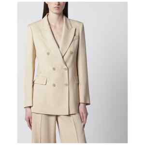 P.A.R.O.S.H. Champagne double-breasted jacket