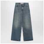 Golden Goose Blue washed wide-leg jeans