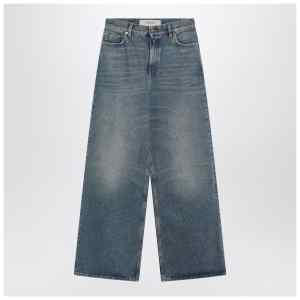 Golden Goose Blue washed wide-leg jeans