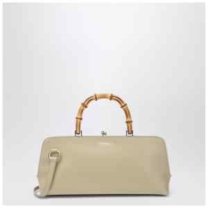Jil Sander Small Goji Bamboo bag in almond colour