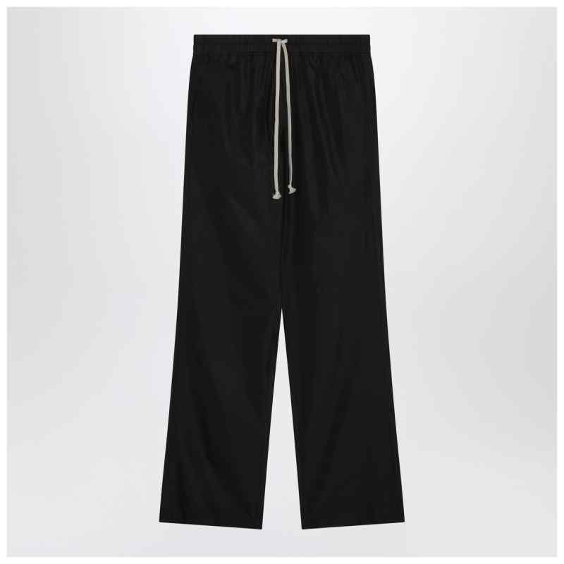 Moncler + Rick Owens Black drawstring trousers, theFeinheit