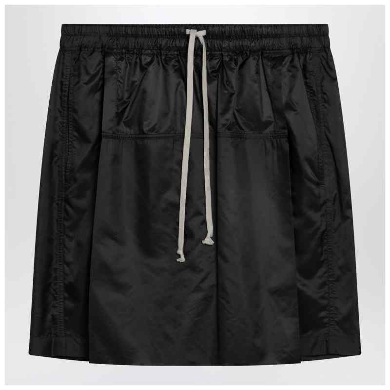 Moncler + Rick Owens Black drawstring kilt shorts Moncler + Rick Owens Black drawstring kilt shorts, theFeinheit