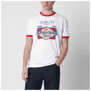 Dsquared2 White D2 Daywear T-shirt