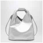 MM6 Maison Margiela Japanese Crossbody Bag silver eco leather