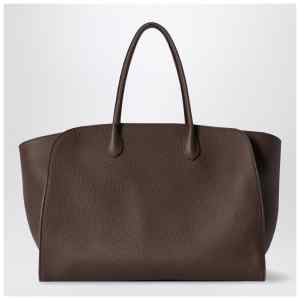 The Row Marlo 17 bag dark brown