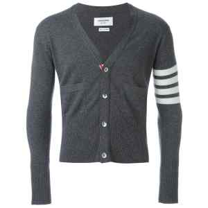 Thom Browne 4Bar cashmere cardigan