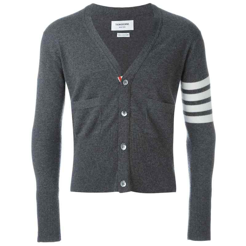 Thom Browne 4Bar cashmere cardigan