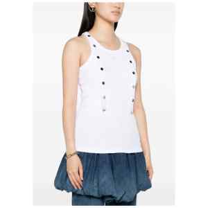 The Attico Top White