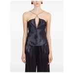 Ferragamo Satin sleeveless top
