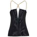 Ferragamo Satin sleeveless top