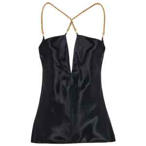 Ferragamo Satin sleeveless top