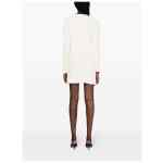 Self-Portrait Waffle-knit mini skirt
