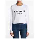 Balmain Logo-print cotton sweatshirt