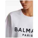 Balmain Logo-print cotton sweatshirt