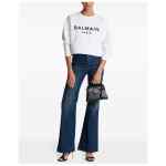 Balmain Logo-print cotton sweatshirt