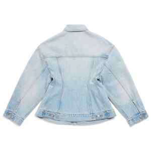 Balenciaga Hourglass silhouette denim jacket