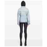 Balenciaga Hourglass silhouette denim jacket