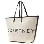 Stella McCartney Logo canvas tote bag