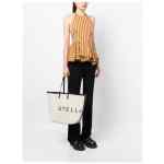 Stella McCartney Logo canvas tote bag