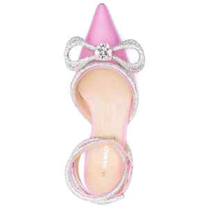 Mach & Mach PRE Double Bow Satin Flats