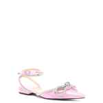 Mach & Mach PRE Double Bow Satin Flats