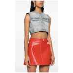 Courreges Pre Denim cropped vest