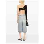 Courreges Pre Denim midi skirt