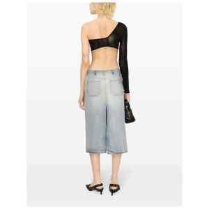 Courreges Pre Denim midi skirt