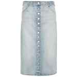 Courreges Pre Denim midi skirt