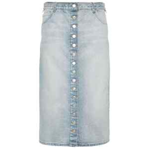 Courreges Pre Denim midi skirt