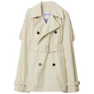 Burberry Short silk trench coat