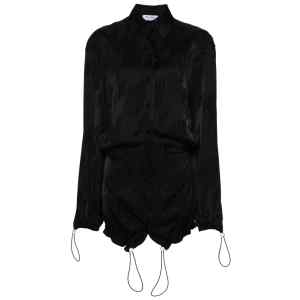 The Attico Logo mini dress